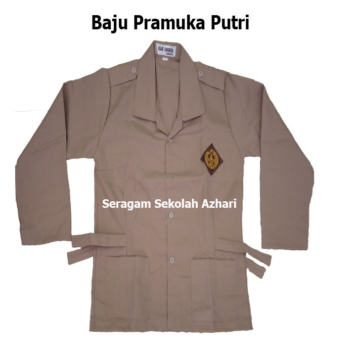 Baju Pramuka Sd Perempuan Baju Seragam Pramuka Sd Anak Perempuan Seragam Pramuka Sd Shopee Indonesia