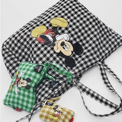 READY STOCK - TAS Z*RA TOTE MICKEY FREE POUCH