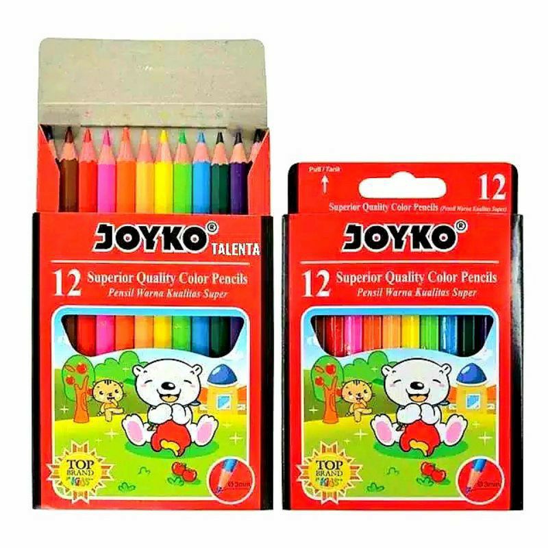 

Pensil Warna anak Joyko alat mewarnai tulis sekolah kado ultah anak perempuan laki