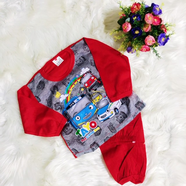 BAJU ANAK TIDUR KIDS / STELAN ANAK Mobil