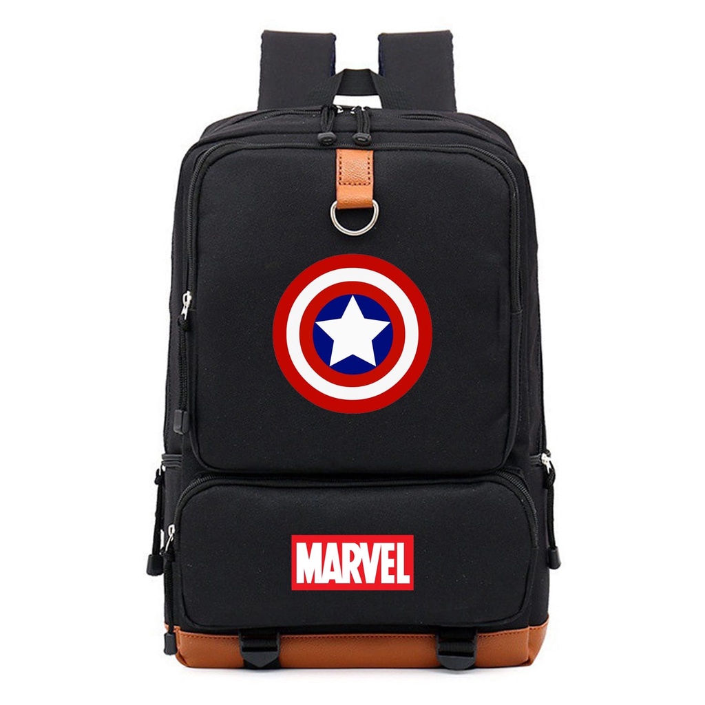 Tas Ransel Anak Laki Laki Tas Ransel Sekolah SD SMP Marvel Captain America