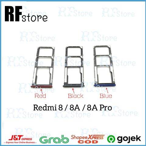 REDMI 8 ORIGINAL 100% - Simtray Sim Tray Sim Lock Slot Sim Card Tempat Kartu Xiaomi Redmi 8 Redmi8 O