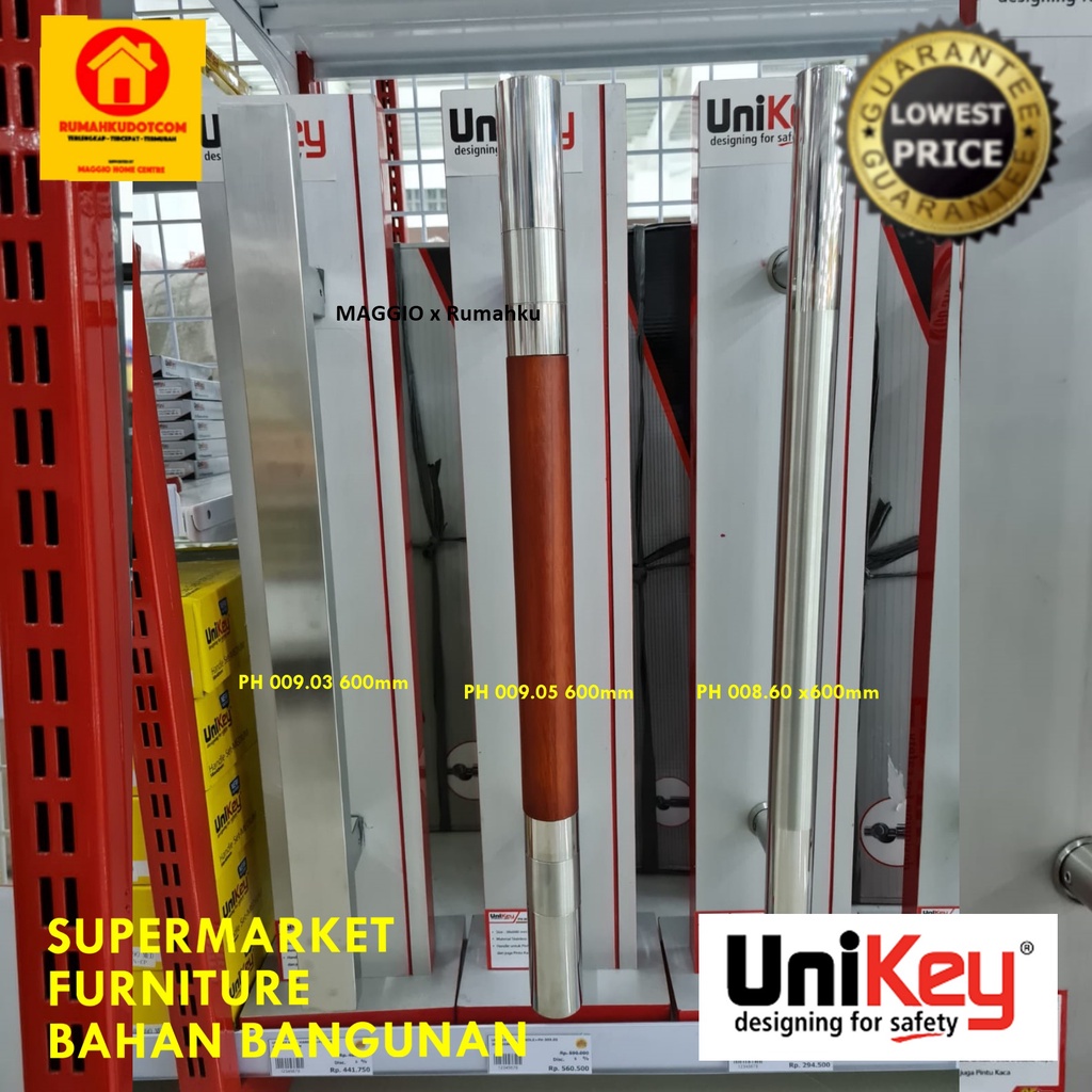 HANDLE PINTU 60CM - HANDLE PINTU PANJANG 60CM TARIKAN PINTU 60CM - PULL HANDLE 60CM - UNIKEY