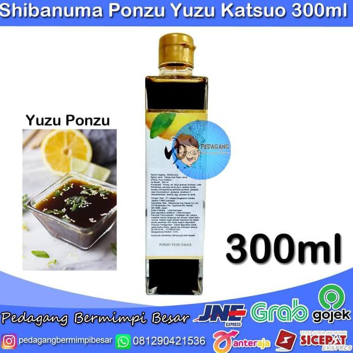 

Shibanuma Ponzu Yuzu Katsuo 300ml | Saus Ponzu | Saus Shabu-Shabu