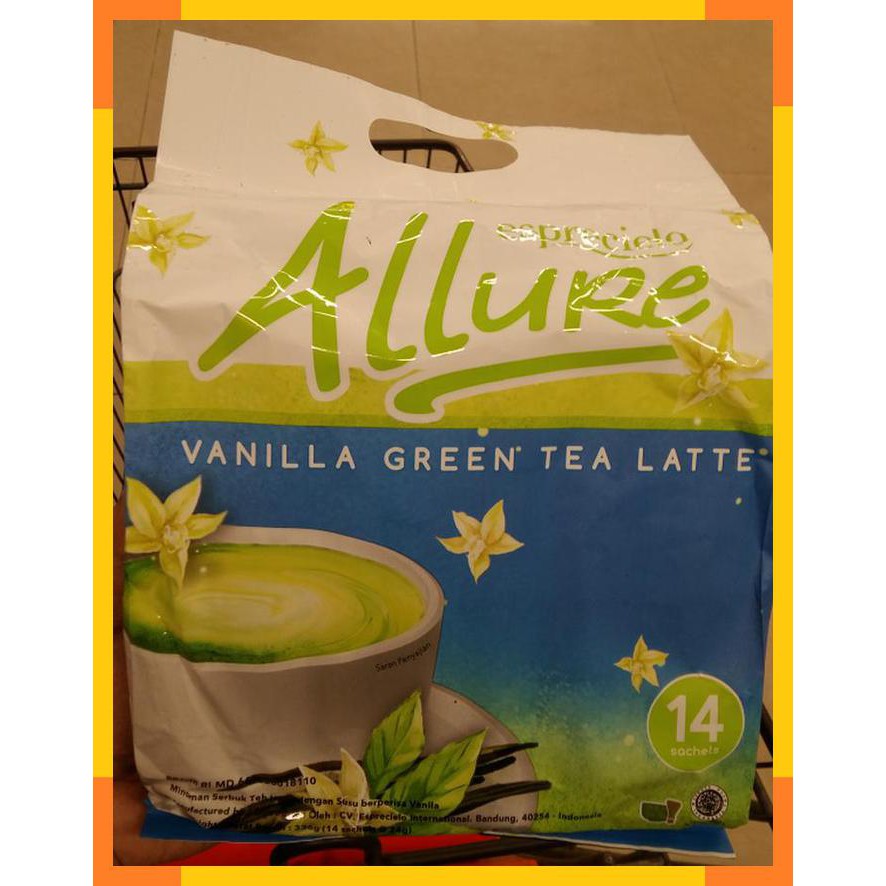 Esprecielo Allure | vanilla | green tea | latte | isi 14 | 336 gram