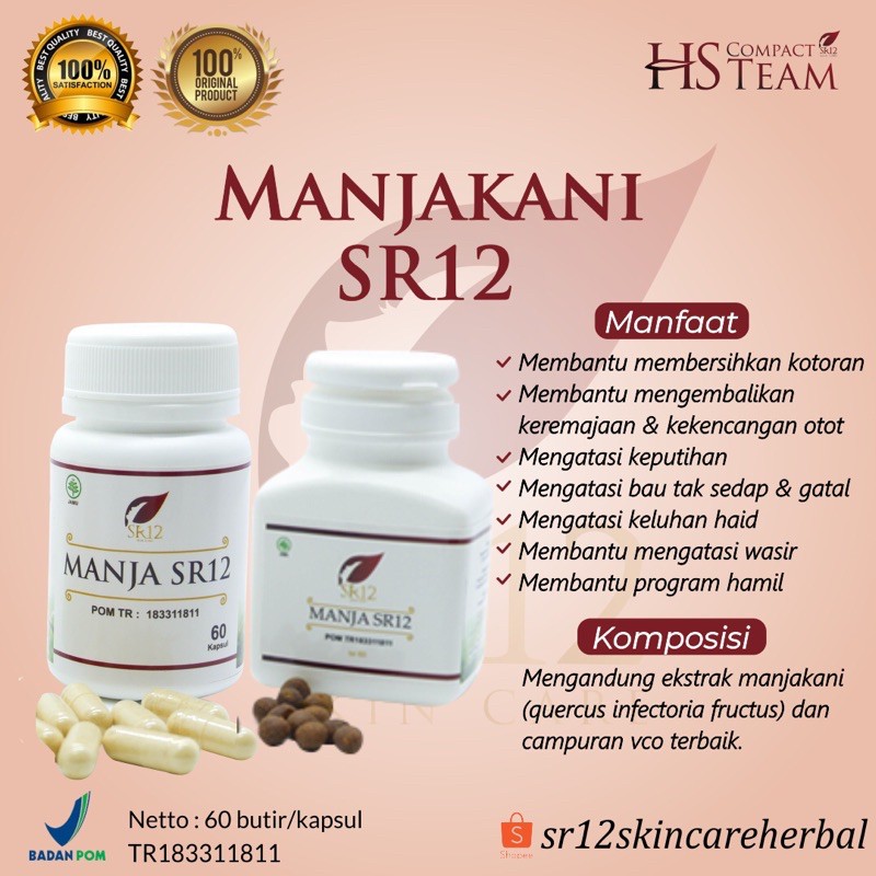 Manjakani Sr12 Promil Solusi Keputihan Atasi Masalah Kewanitaan Manja Sr12 Obat Kista Indonesia