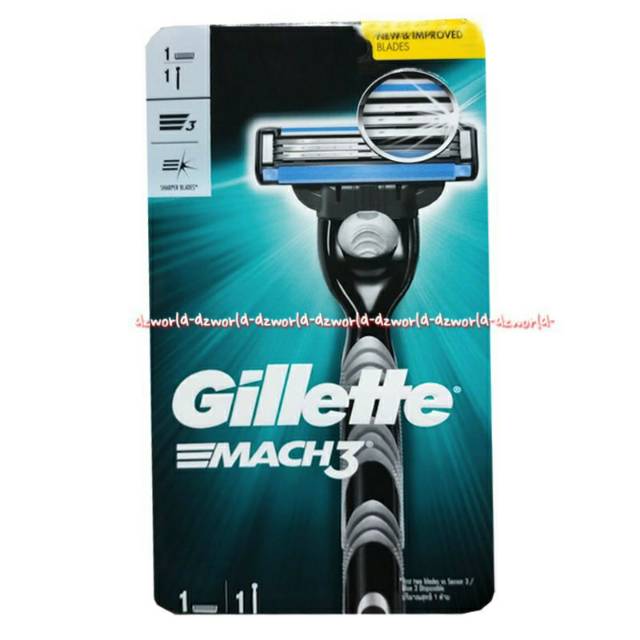 Gillette Mach3 Nano Blades Thin Pisau Cukur Gillette Mach3