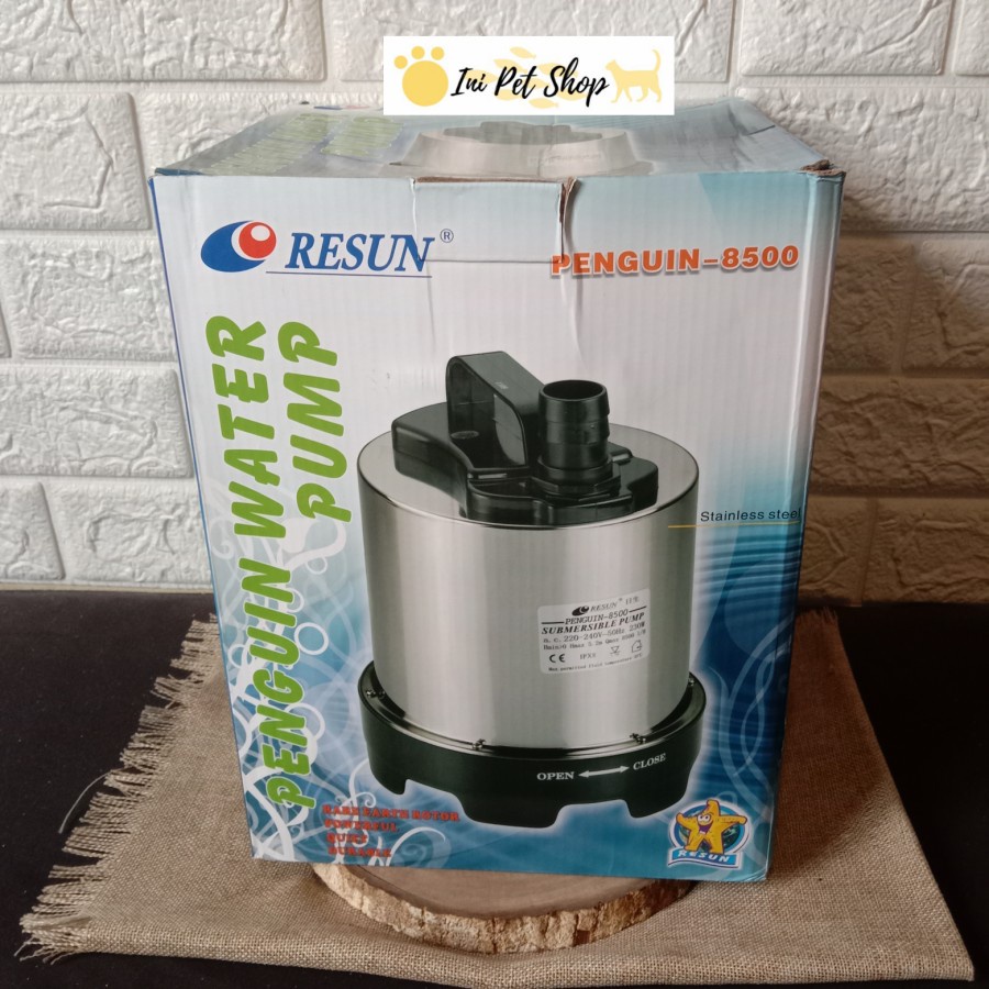 RESUN PENGUIN 8500 POMPA CELUP STAINLESS STEEL RESUN PENGUIN8500