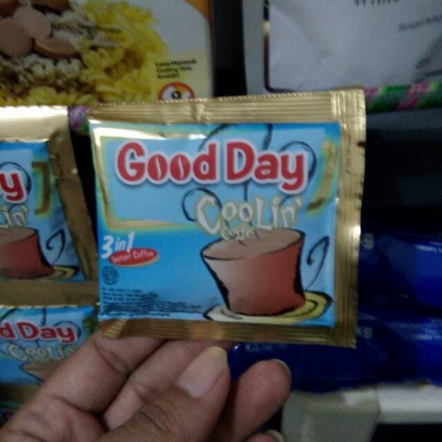 

Promo coffee goodday coolin 3 in 1 20gr sachet