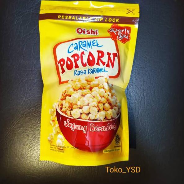 

[KODE 66] Oishi Popcorn 100 gr Oishi Popcorn Caramel Cokelat Oishi Pop Corn / Popcorn Karamel / Popc