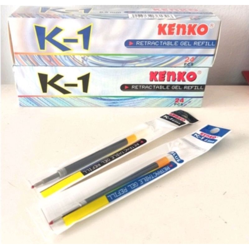 

Refill / Isi Ulang Pulpen / Pen / Pena Gel Kenko K-1 Ecer (12pcs)