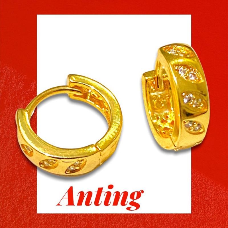 anting wanita//anting catok//perhiasan//anting