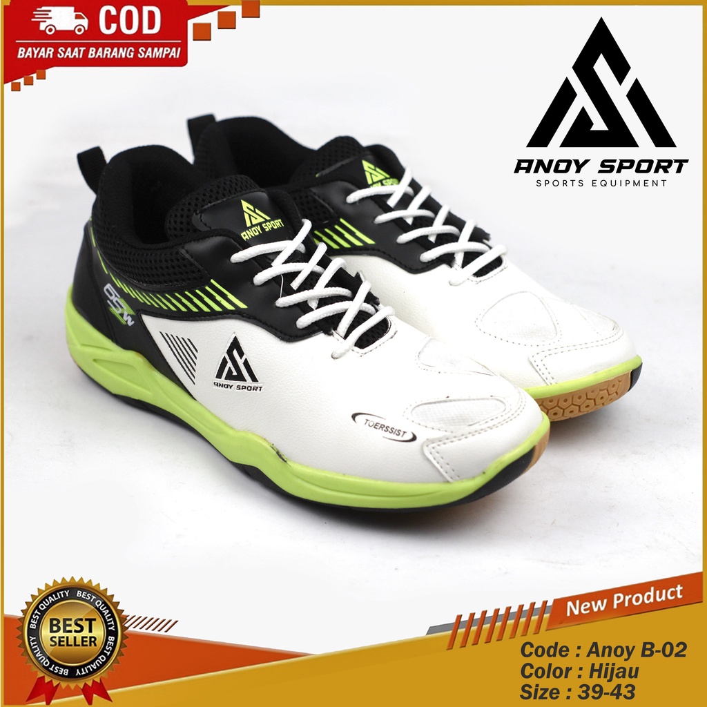 Sepatu Pria Anoy B-02 Sepatu Badminton Sepatu Olahraga Indoor Outdoor Pria Original