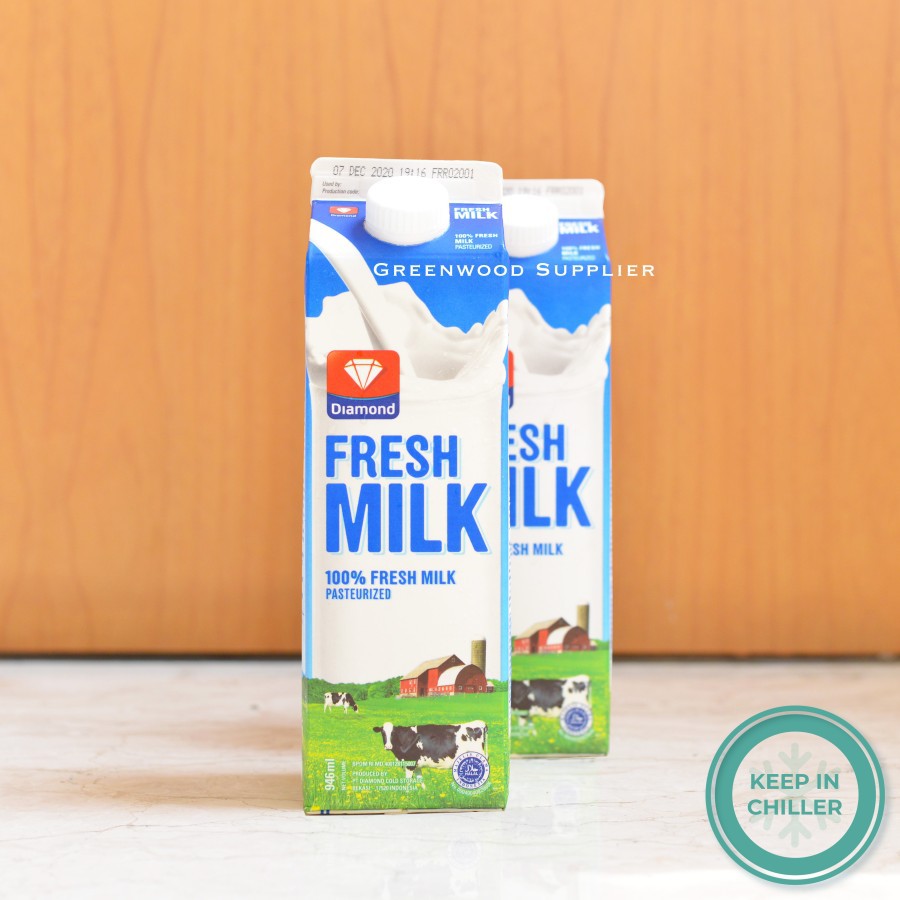 

Fresh Milk Diamond 946ml - 1 Karton (Khusus Gojek)