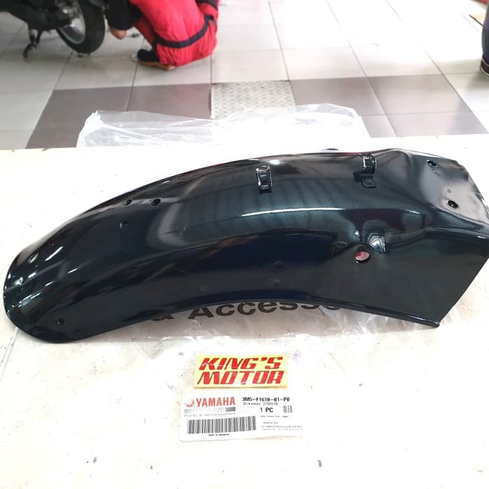 SPAKBOR BELAKANG RX KING HIJAU (3M5-P0) ASLI YAMAHA