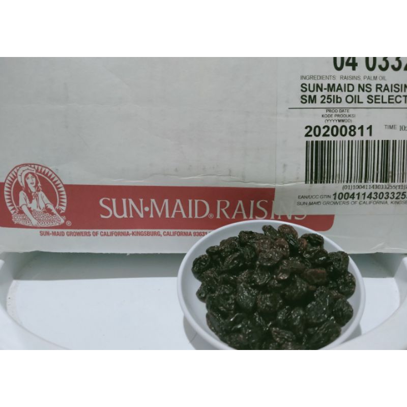 

KISMISS SUNMAID RAISINS CALIFORNIA PER 1KG