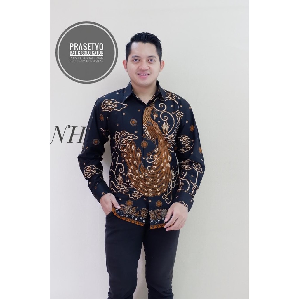 PRASETYO KEMEJA BATIK PRIA SOLO LENGAN PANJANG LAPIS FURING ATASAN BATIK PREMIUM MODERN BATIK NH BATIKSOLOAMAN PROBOSETO HIJAU MACAN PARANG CENDONO NAGA MERAH UWER MERAK WARDHANA SULTAN CABUT PEKSI SEMULUR VIJAY ABHINAYA AJI LUWUNG BATIK SOLO AMANAH