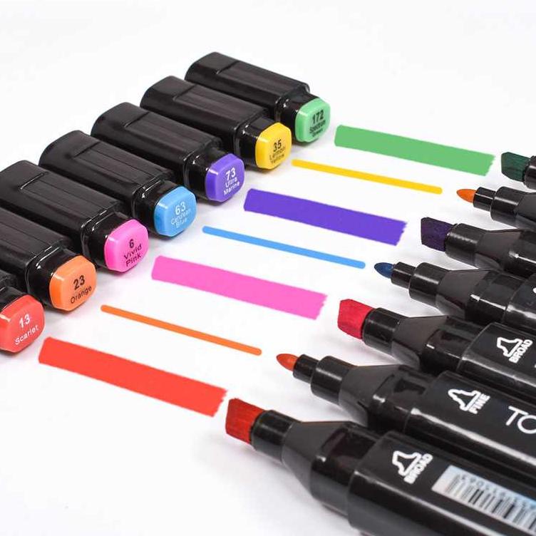 

Langsung kirim | OnG Terlaris TOUCHNEW BV Spidol Dual Side Fine Art Marker 30 Color |Stok@banyak