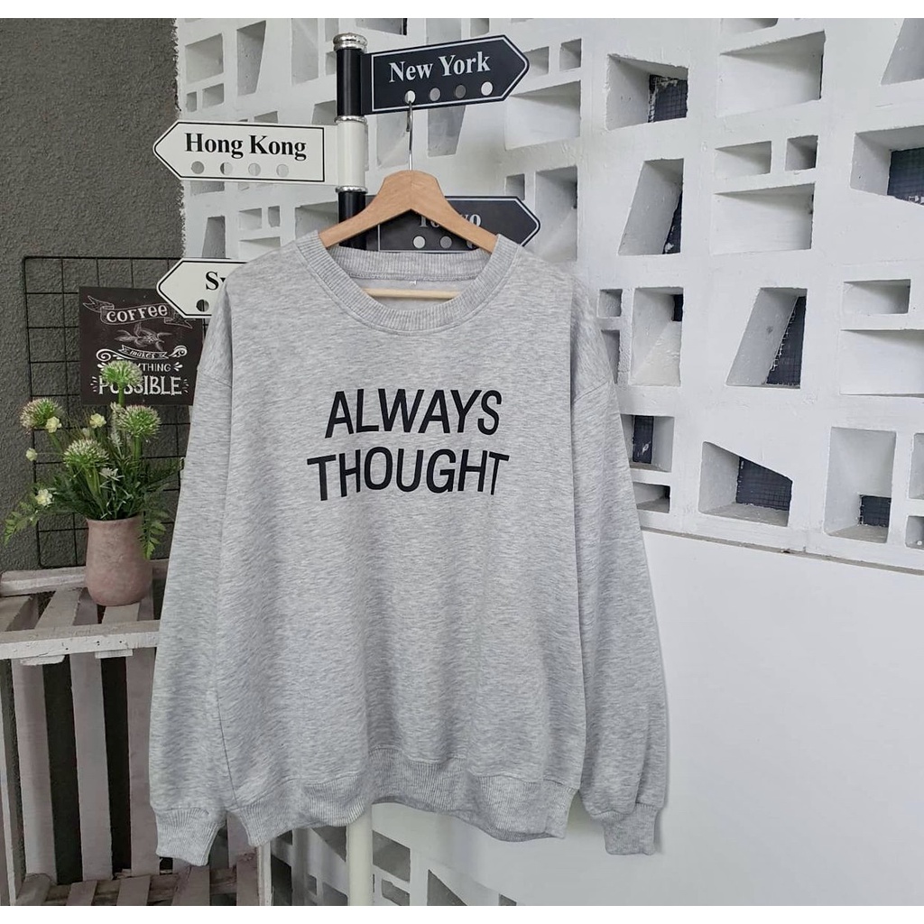 Always sweater oversize atasan wanita