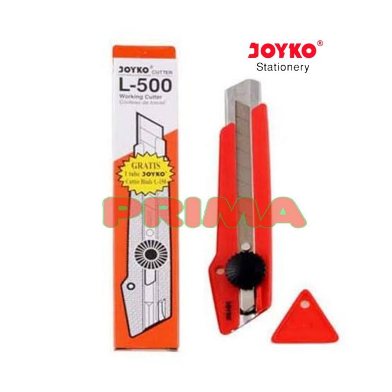 

CUTTER JOYKO L500 MATA PISAU BESAR + BONUS 1 PAK REFILL