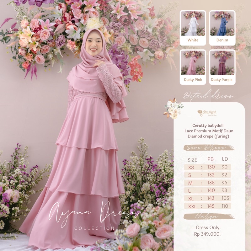 GlizHijab - Ayyana Dress