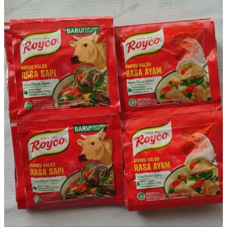 

Royco sachet isi 12pcs/renteng