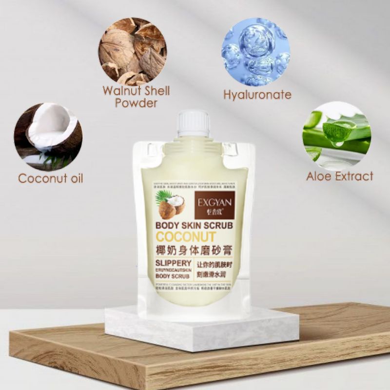 ENERGIZING COCONUT &amp; MILK BODY SCRUB