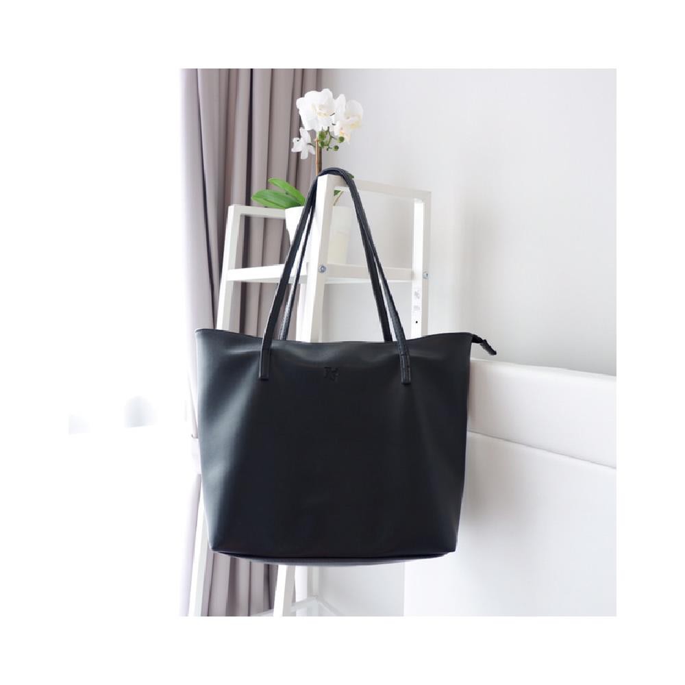 TOTE BAG TAS JINJING ZIPPER RESLETING KULIT PREMIUM