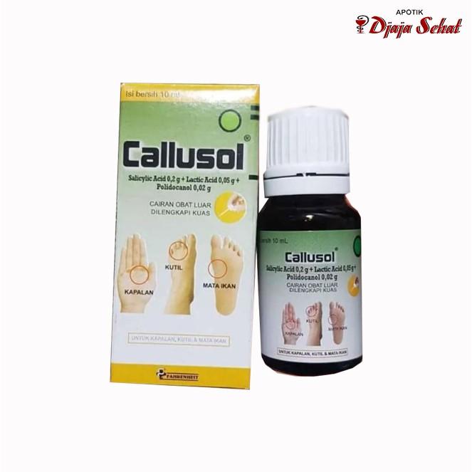 CALLUSOL 10 ML - OBAT KUTIL KAPALAN