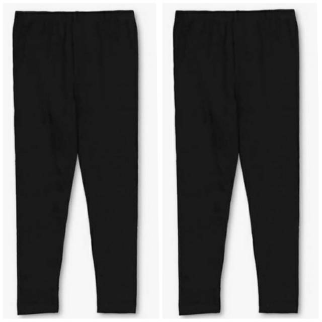  Celana  Legging  Anak Hitam  Polos  Bahan Premium Shopee 