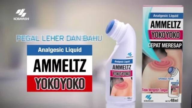 Ammeltz Yoko Yoko 48 Ml - Obat gosok nyeri punggung,memar,keseleo