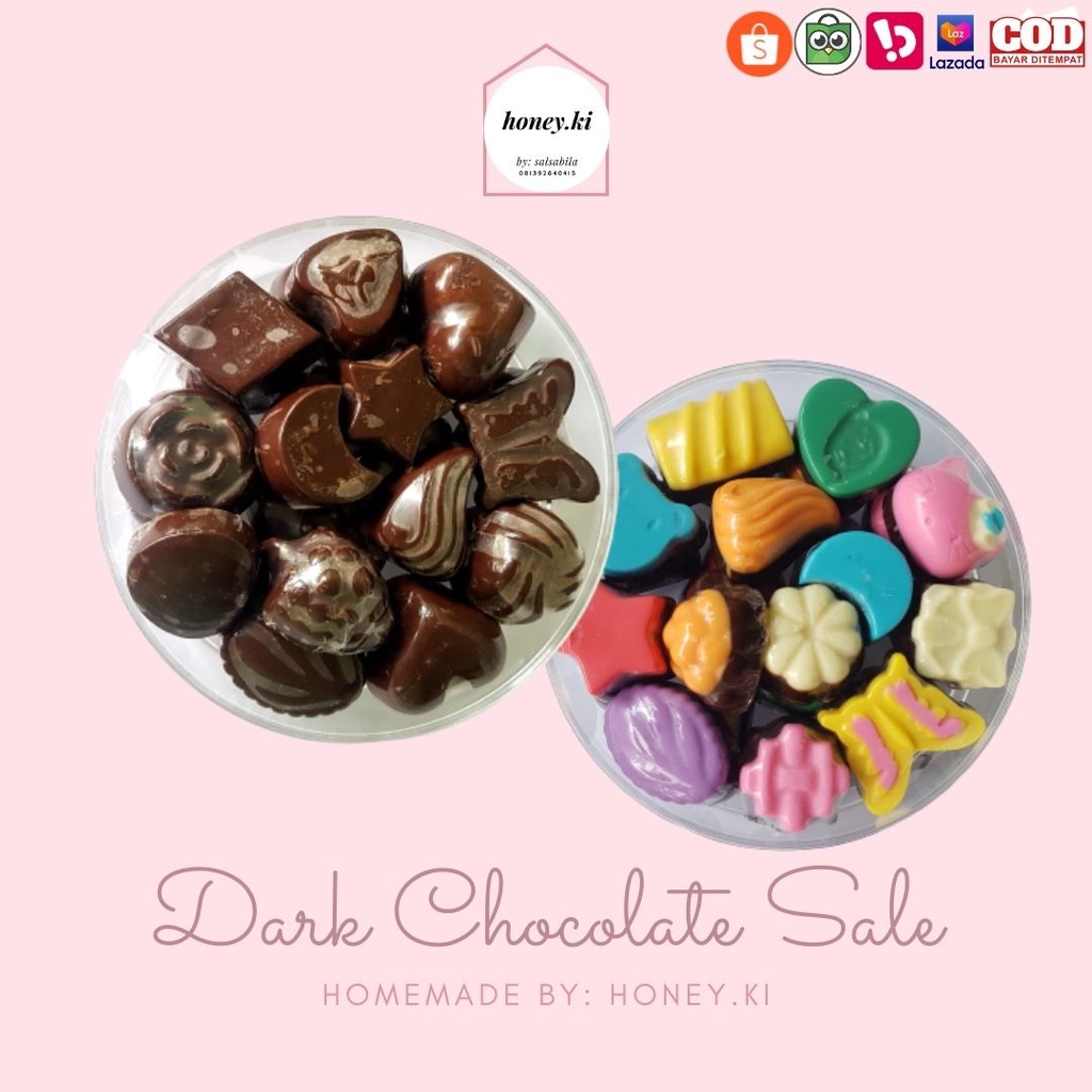 

Dark Chocolate Karakter Asli Tanpa Susu 250g