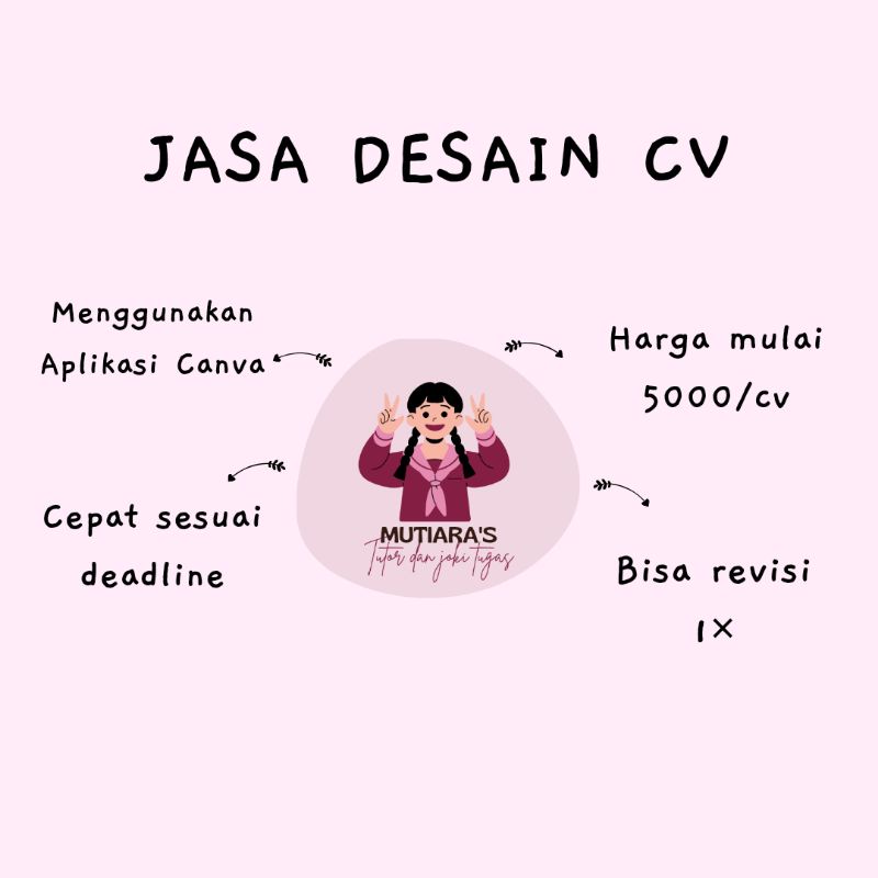 JASA MEMBUAT CV / JASA DESAIN CV / JASA BUAT CV
