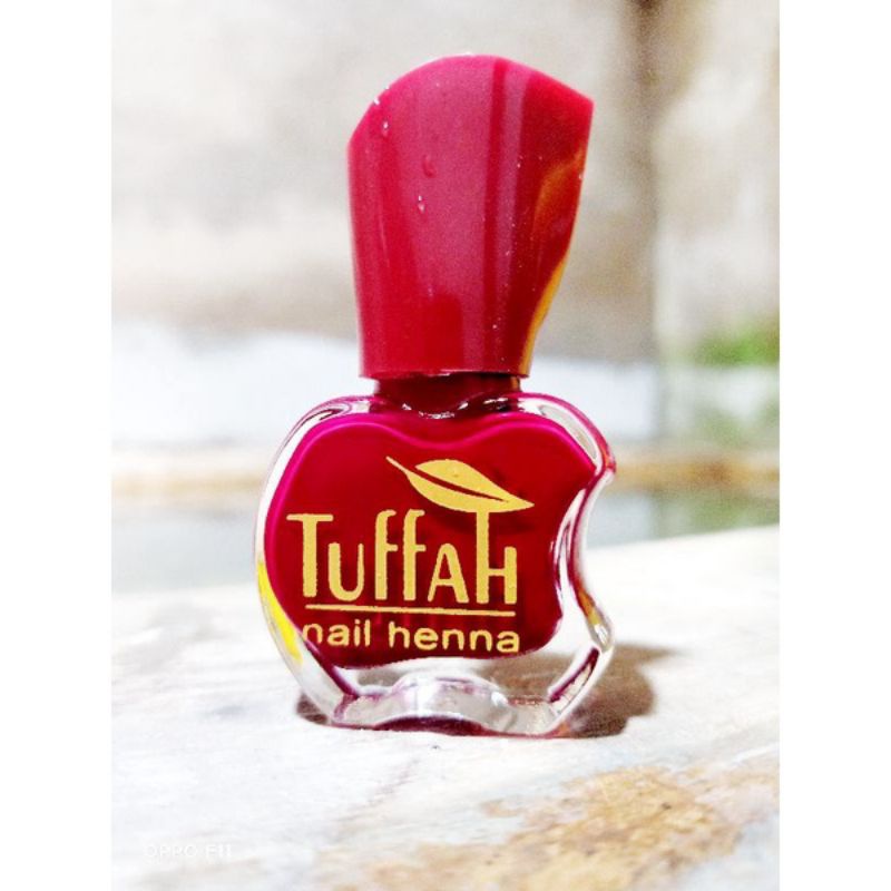 Tuffah Nail Henna/ Hena Sah Untuk Sholat/ Tuffah/ Tuffah Maroon/ Tuffah Cherry/ Tuffah Pink/ Tuffah 