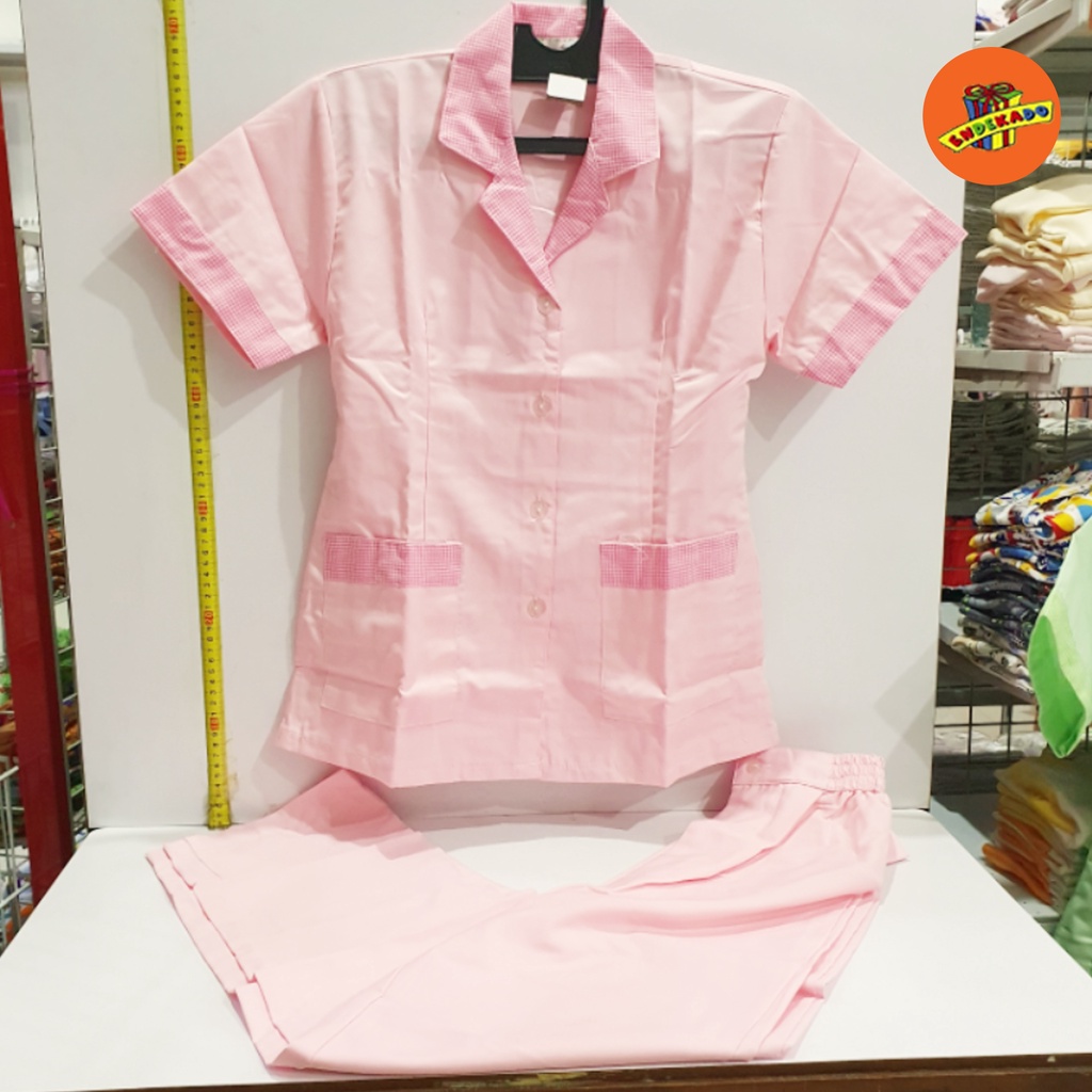 BAJU SERAGAM SUSTER/ BABY SITTER CELANA PANJANG - Seragam Pengasuh Anak