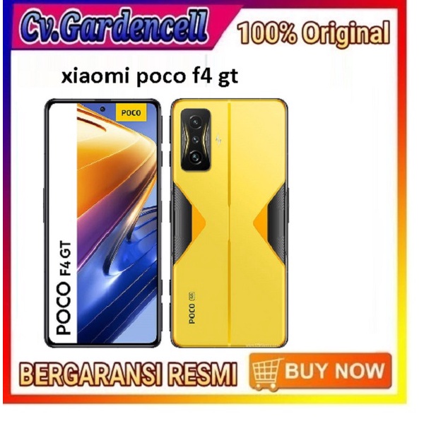 Xiaomi Poco F4 GT 5G Ram 12/256gb garansi resmi