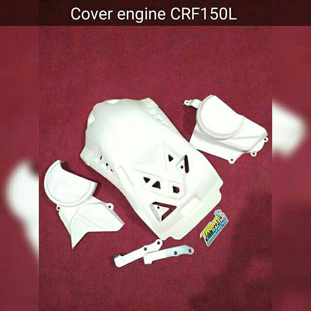 Cover engine guard Honda CRF150L + bracket