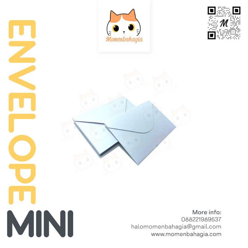 

Amplop Mini White Amplop Uang Amplop Lucu isi 20pcs 9cm x 6cm