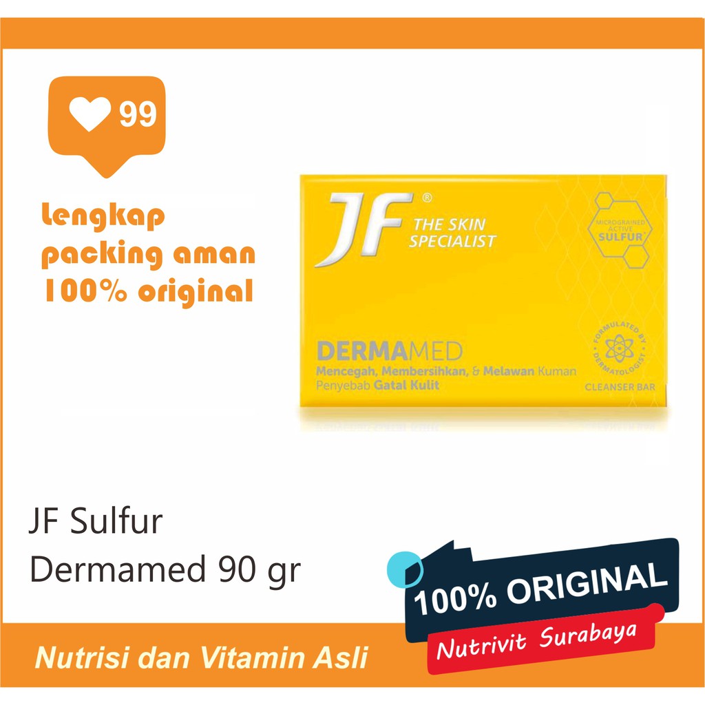 JF SULFUR ANTIACNE / DERMAMED 90 GRAM