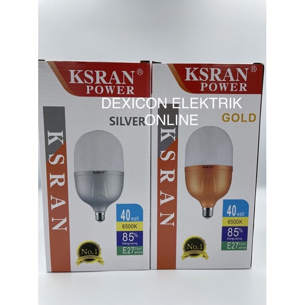 KSRAN DINO 40 Watt/bohlam 40 watt/lampu led terang/bohlam led terang/lampu hemat energi/lampu putih terang/bohlam terang murah