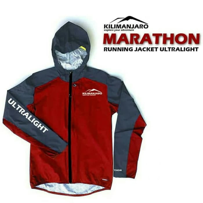 Jaket Running Hiking Ultralight Kilimanjaro Marathon