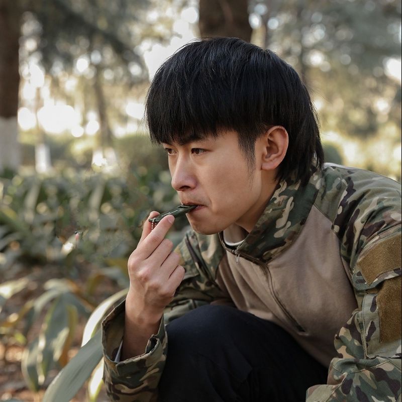 Pluit Gantungan Kunci Peluit Parkir Pelatih Coach Pelatih Keychain Whistle Survival Sempritan