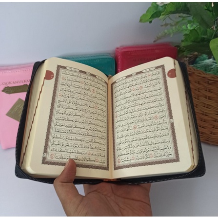 Al Quran Tilawah Kecil Samsia Khot Utsmani 15 Baris Resleting Non terjemahan Ukuran A6