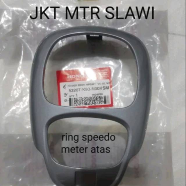 Cover ring speedometer cover speedo atas cover speedo new scoopy stylish  led ori Honda