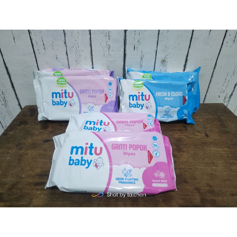 Mitu Tisu Basah 50 lembar (1 pack)