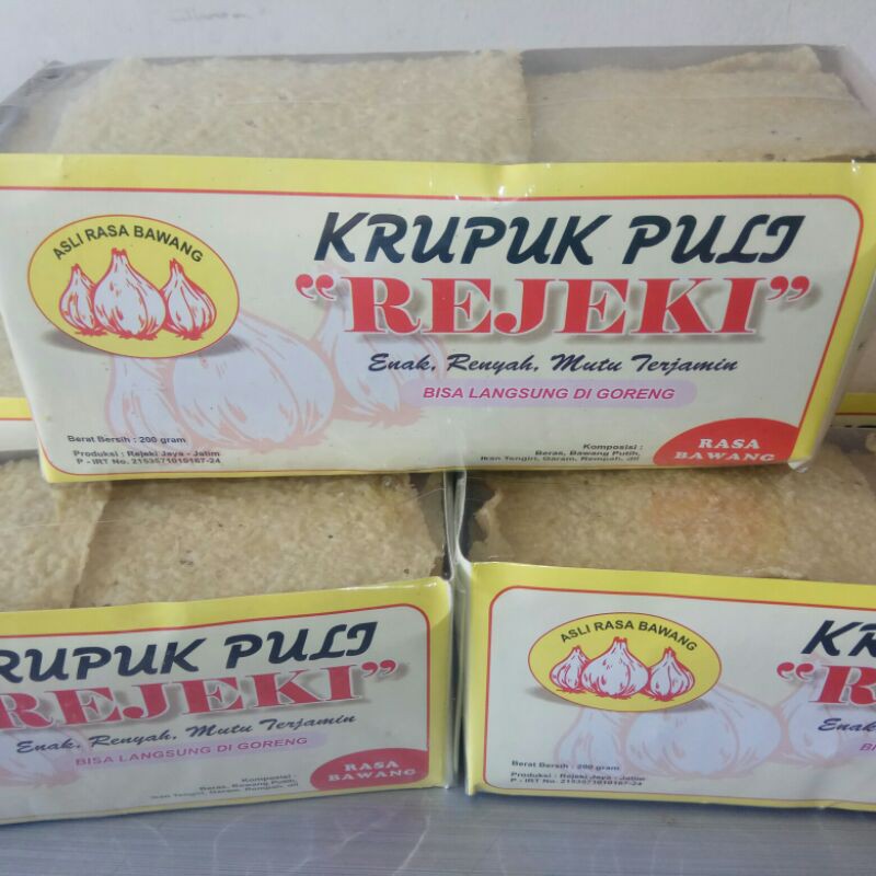 

kerupuk puli REJEKI