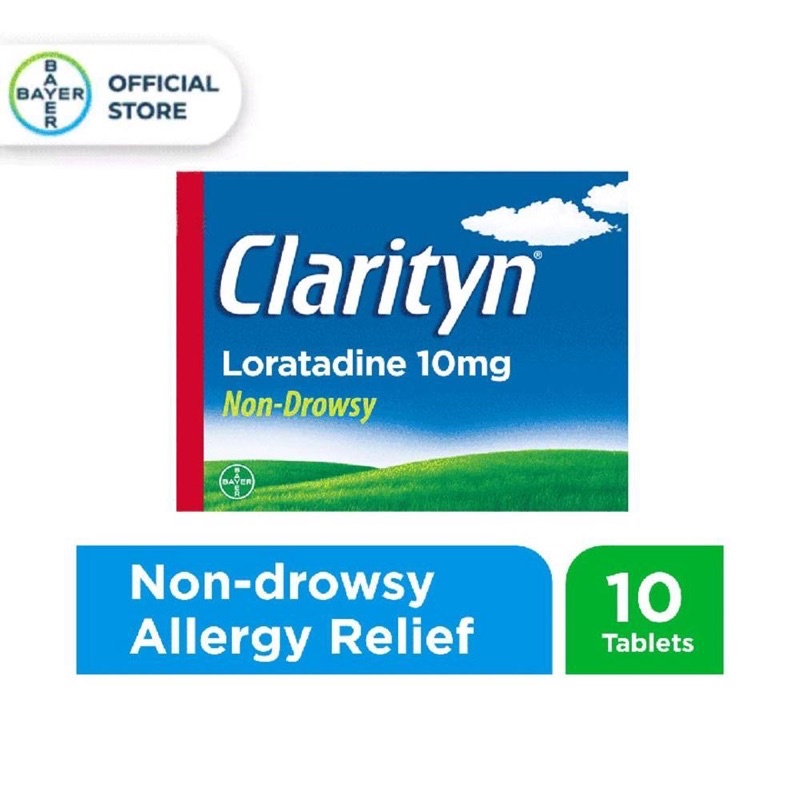 CLARITYN® Non-drowsy 24H Allergy Relief Tablets 10's