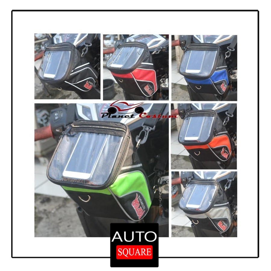 (PROMO) Tas Motor Serbaguna Bagasi HP Android Kacamata Sarung Tangan GPS Baru