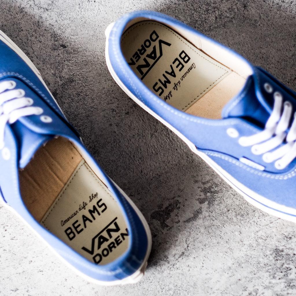 Vans Authentic V44 Blue Japan Market Van Doren