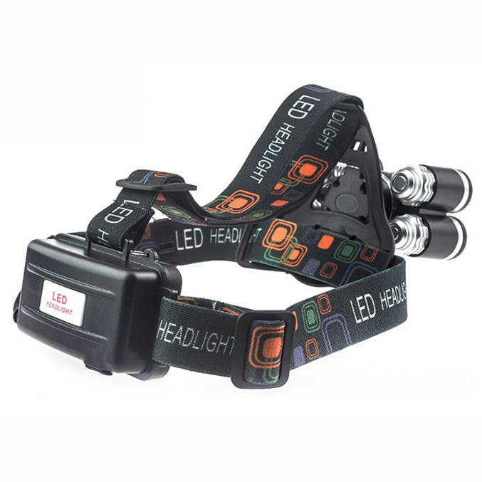 Grab medan Headlamp Cree XM-L 1T6+4XPE 16000 Lumens - LDL5T